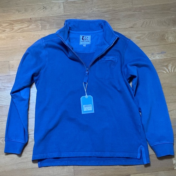 Large Lazy Jacks quarter zip-up sweatshirt - Picture 1 of 2